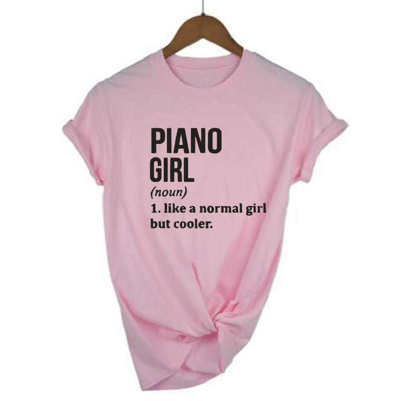 Piano Girl Definition T-Shirt
