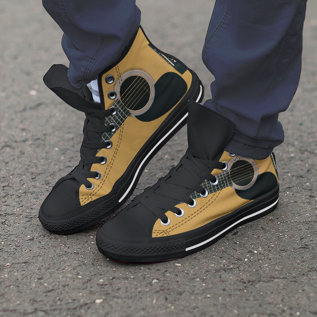 Piano Guitar Canvas Sneakers