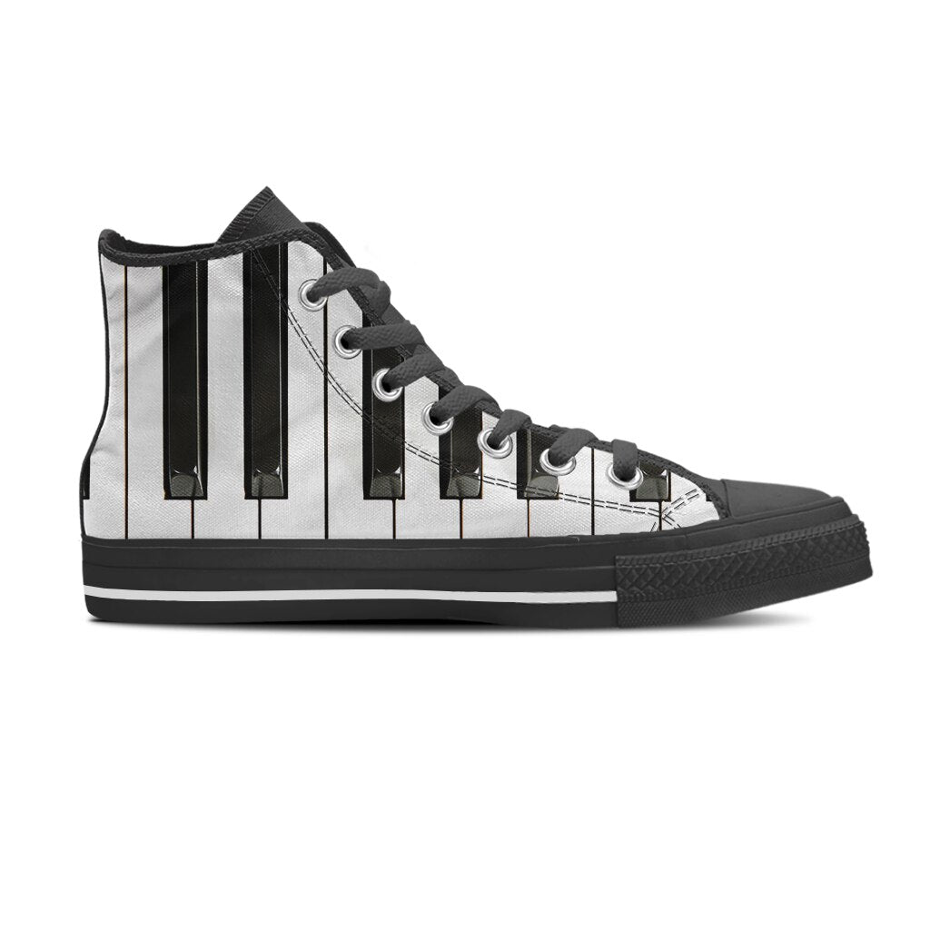 Piano Guitar Canvas Sneakers