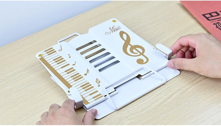 Piano Key Metal Book Holder