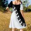 Piano Keyboard Dress