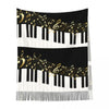 Piano Key Music Note Shawl