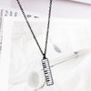 Piano Keyboard Necklace