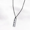 Piano Keyboard Necklace