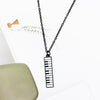 Piano Keyboard Necklace