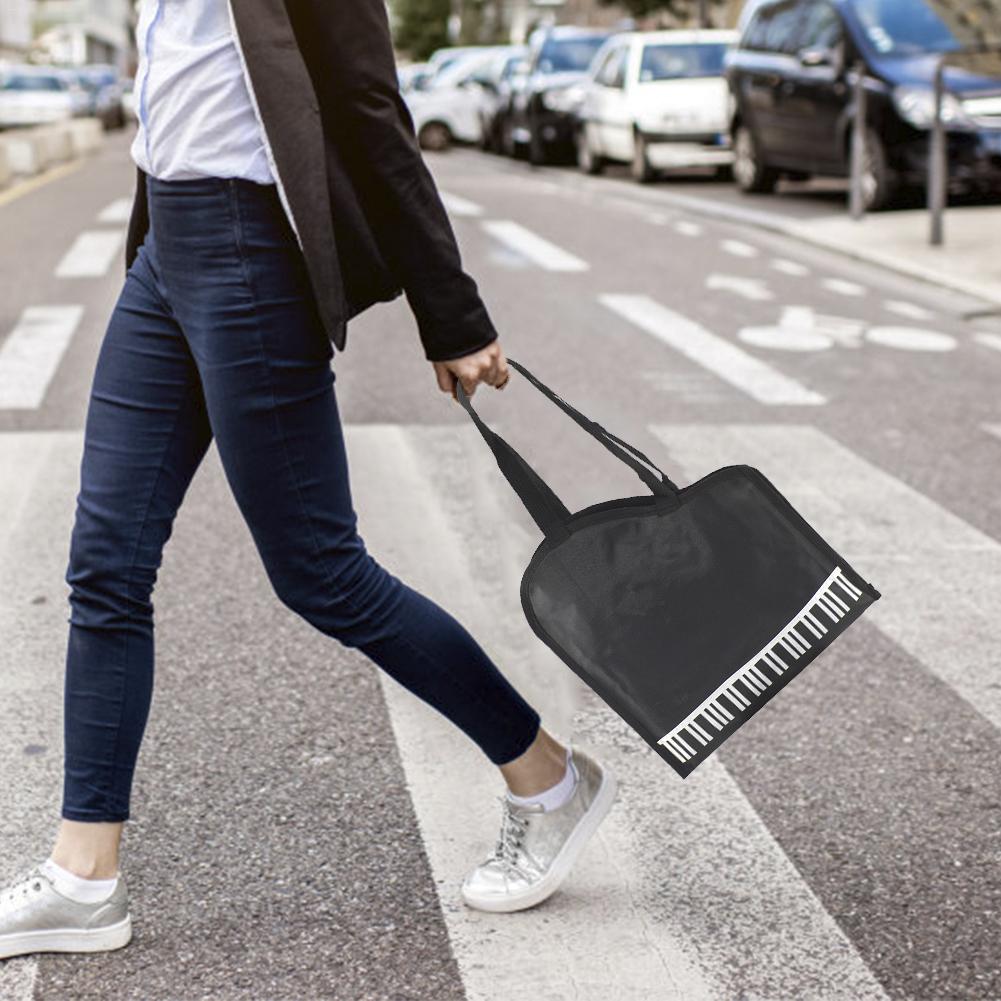 Music Piano Shape Handbag