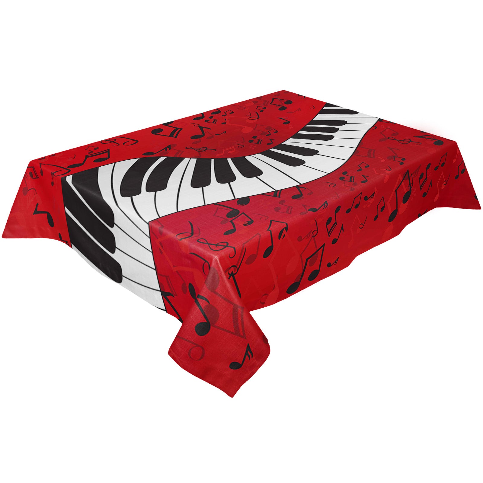 Piano Keys Music Tablecloth