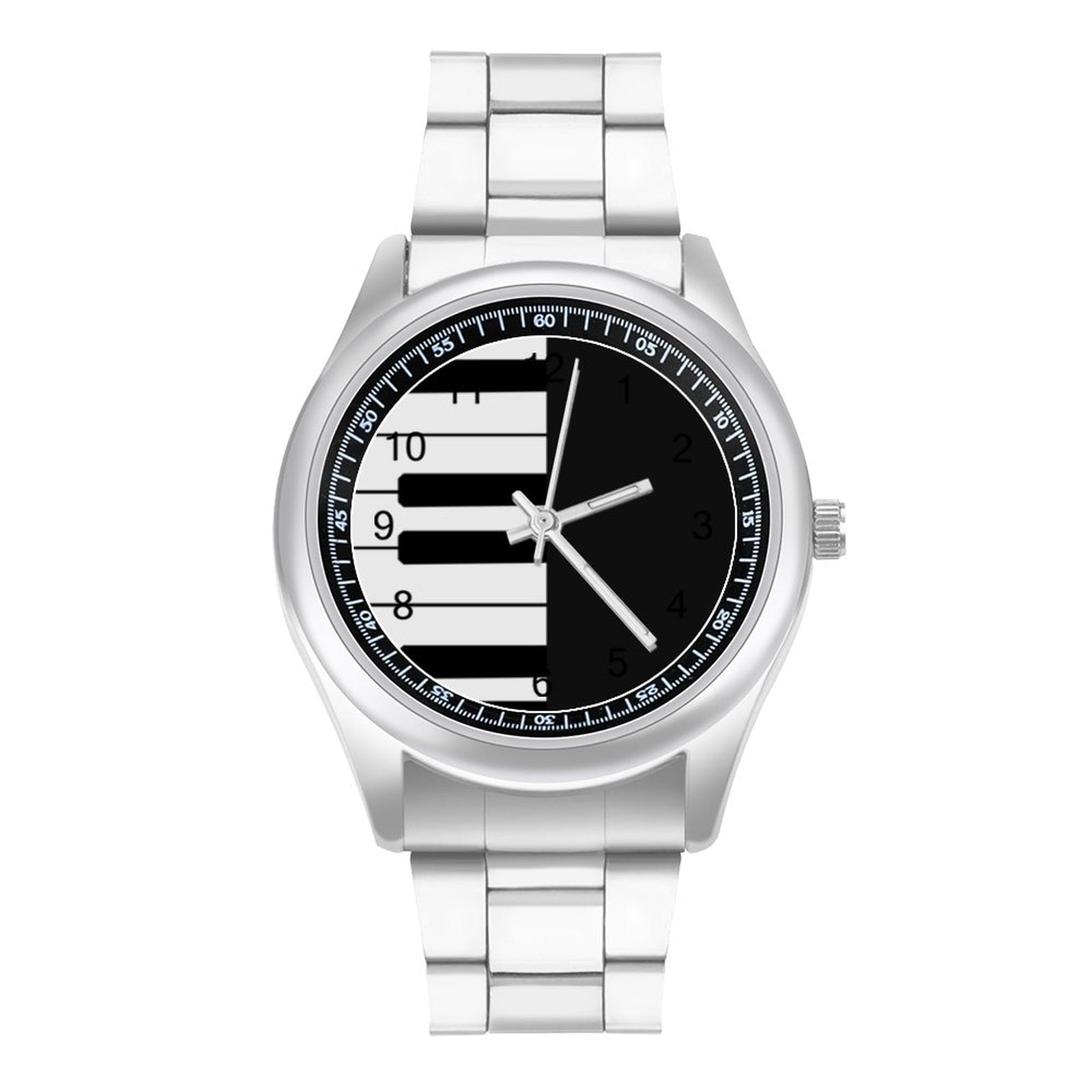 Piano Keys Quartz Watch