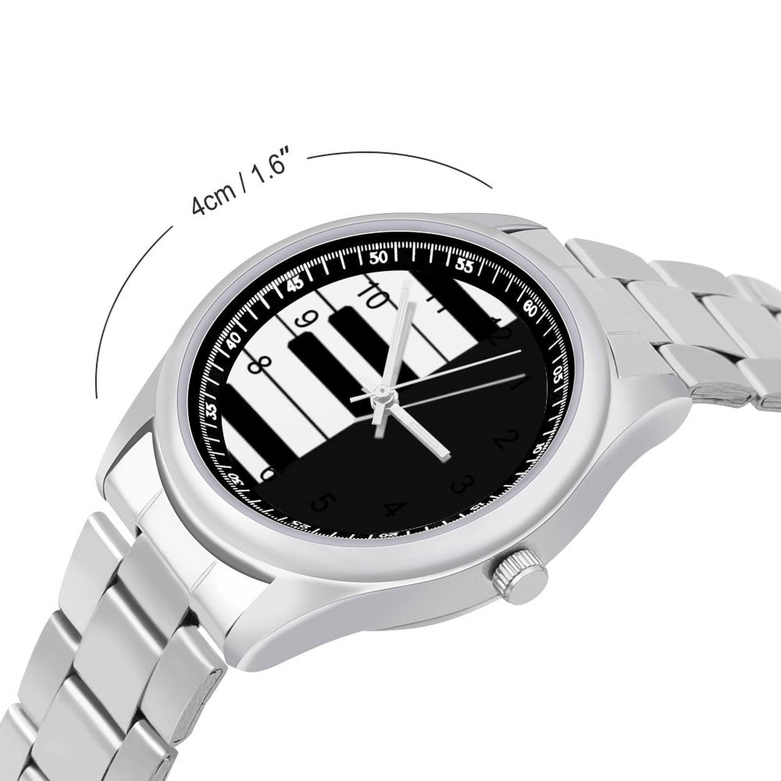 Piano Keys Quartz Watch