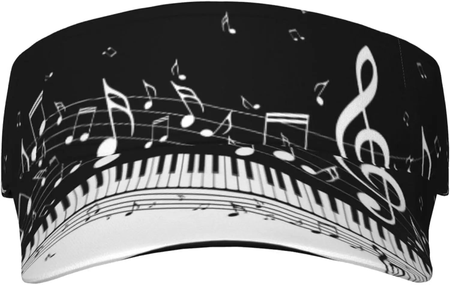Music & Piano Printed Sun Visor