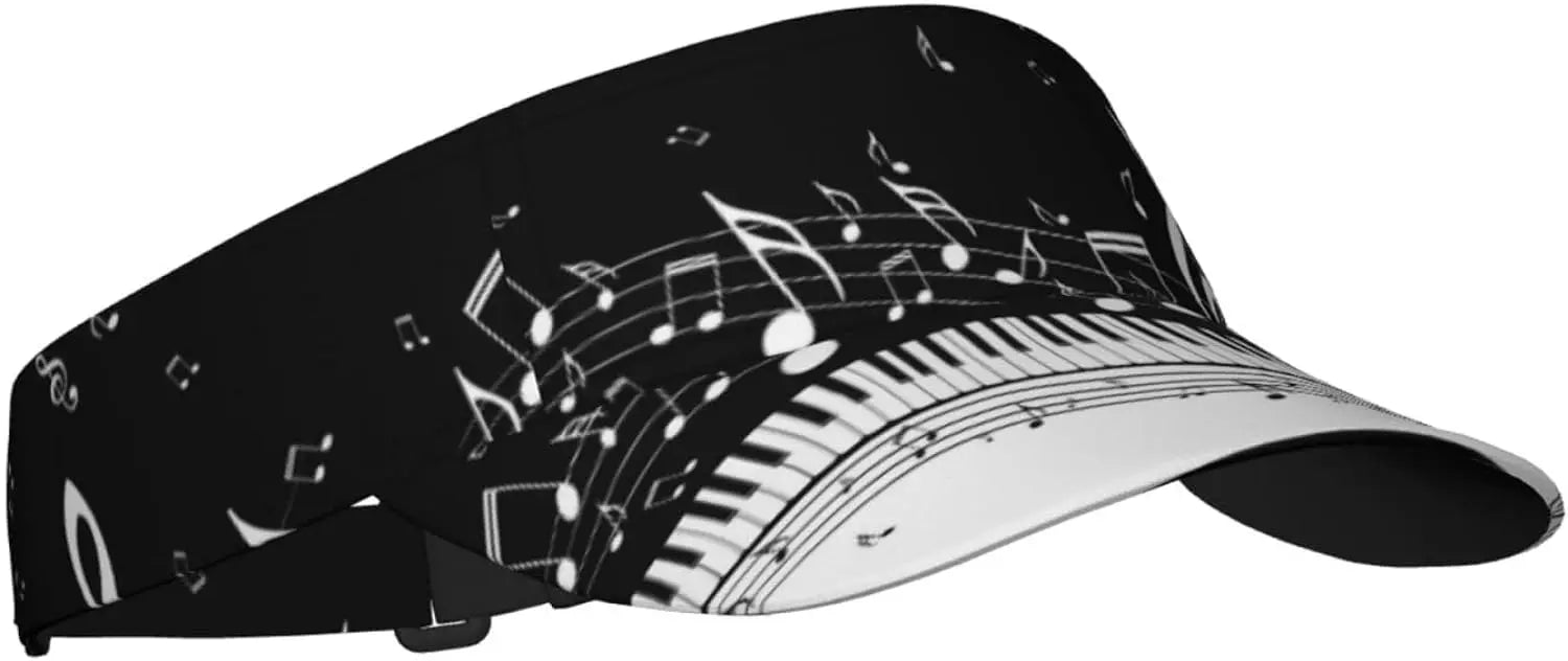 Music & Piano Printed Sun Visor
