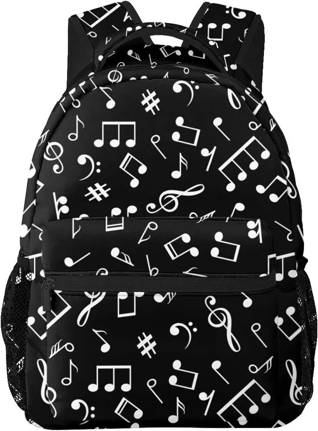 Music Notes Piano Print Backpack