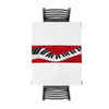 Piano Music Notes Red Table Runner