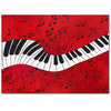 Piano Music Notes Rug