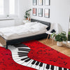 Piano Music Notes Rug