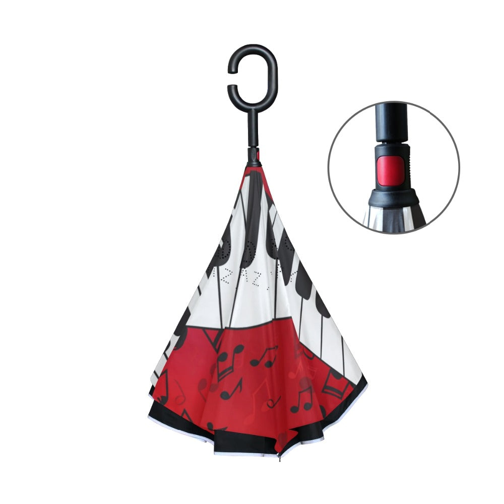 Piano Music Red Umbrella