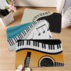 Piano Music Printed Household Doormats