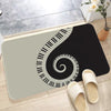 Piano Music Printed Household Doormats