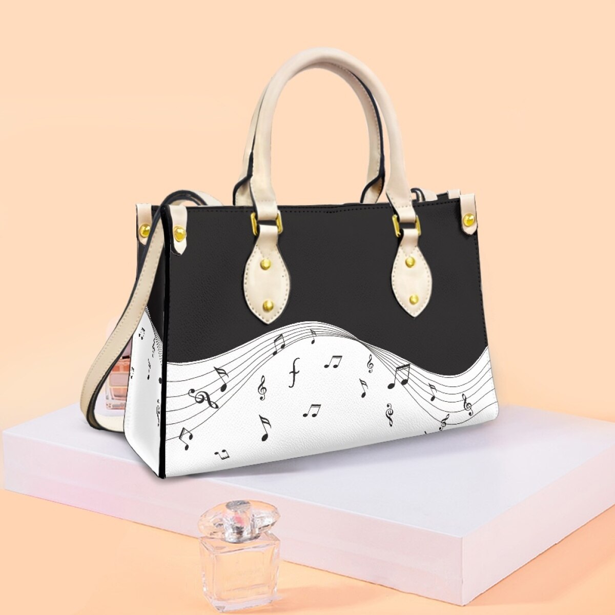 Music Note Luxury HandBag