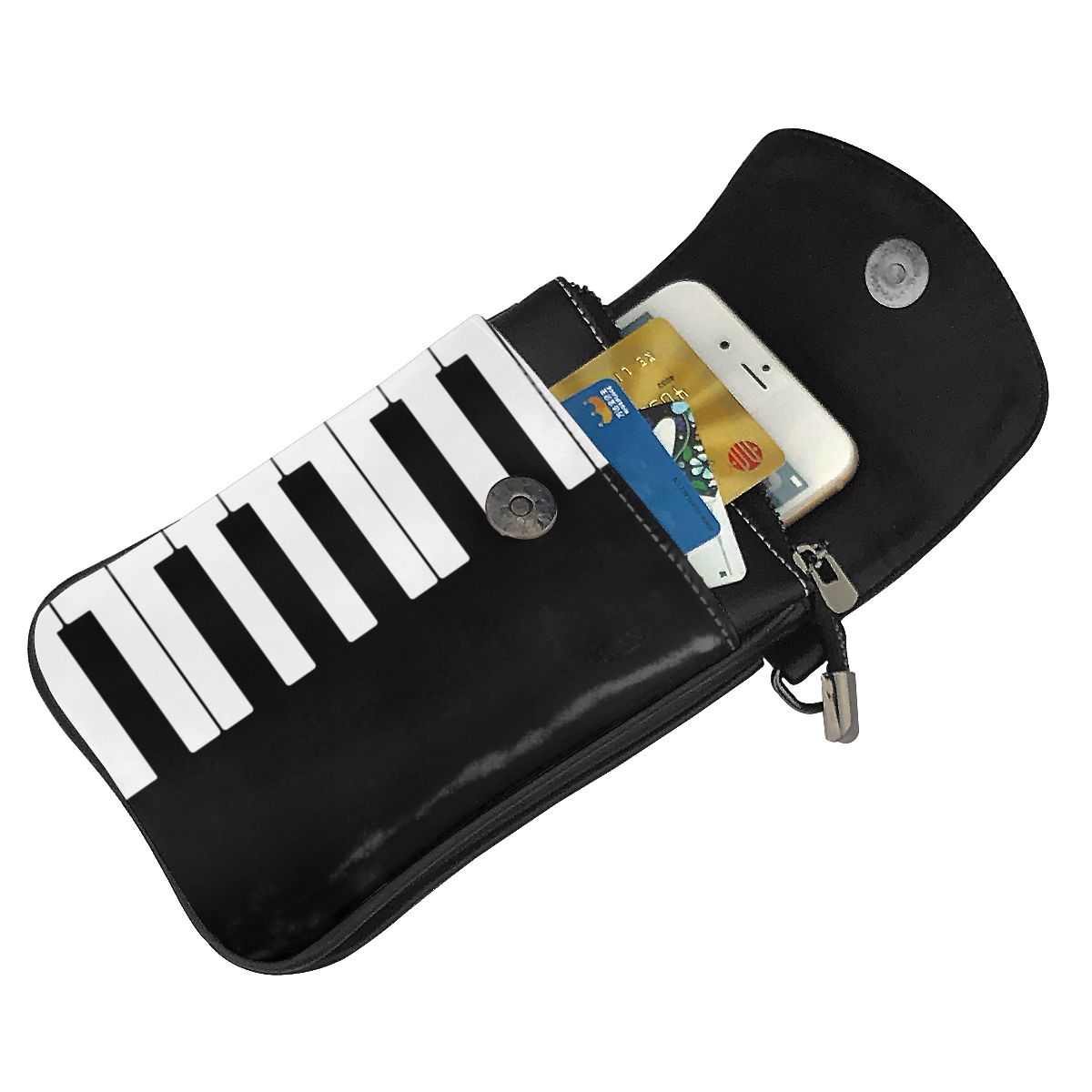 Piano Black Shoulder Bag