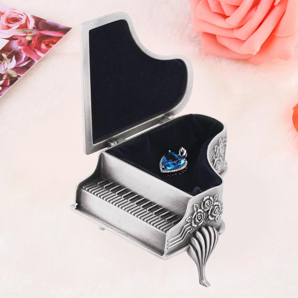 Piano Shaped Jewelry Box
