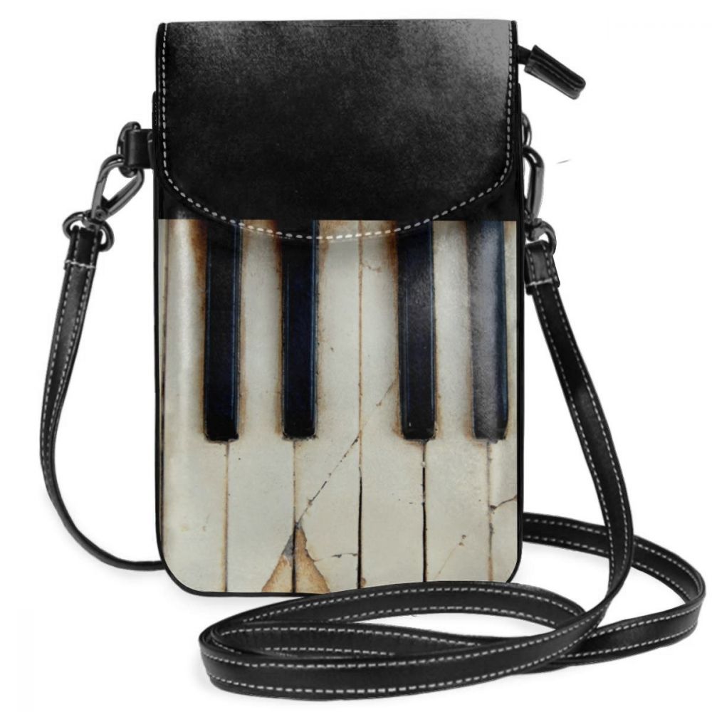 Piano Leather Multi Purpose Purse