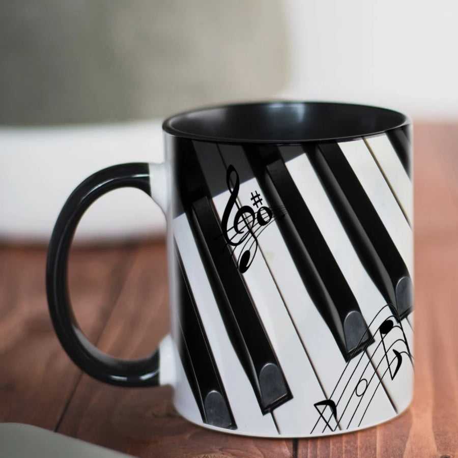 Piano Music Ceramic Mug