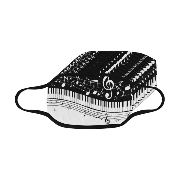 Music Note Mask Piano and Music Notes Mask - Artistic Pod