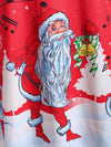 Music Santa Christmas Blouse