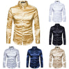 Elegant Men's Shiny Shirt