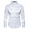 Elegant Men's Shiny Shirt