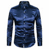 Elegant Men's Shiny Shirt