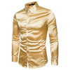 Elegant Men's Shiny Shirt