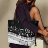 Piano Music Note Shoulder Bag