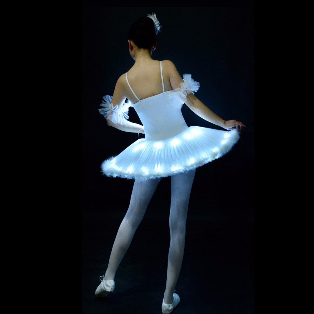 LED Swan Lake Adult Ballet Dress - Artistic Pod LED Swan Lake Adult Ballet Dress - Artistic Pod