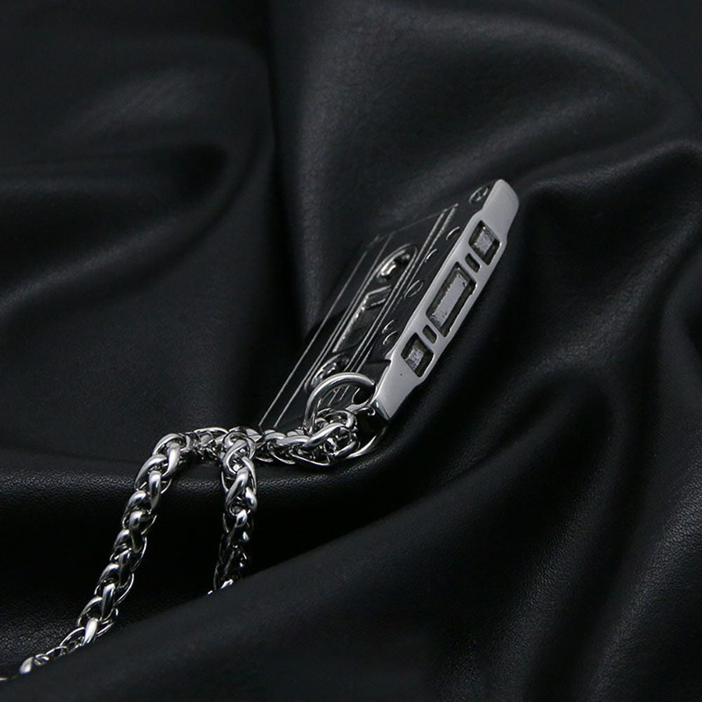 Vintage Cassette Necklace