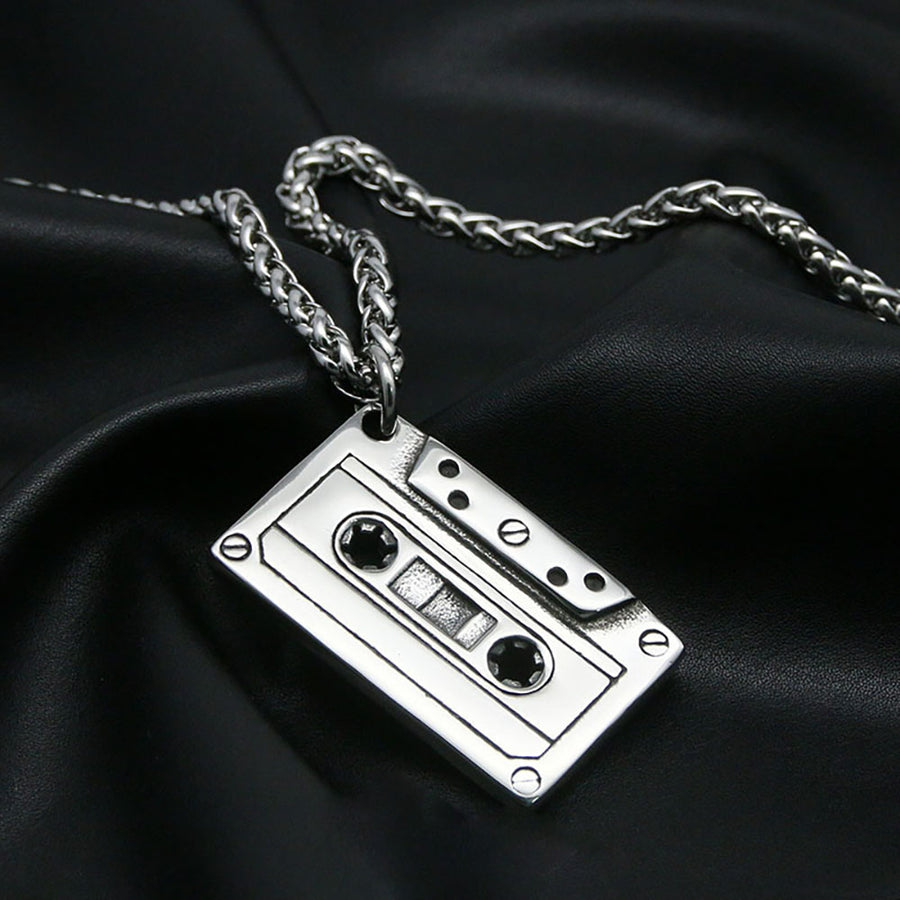 Vintage Cassette Necklace