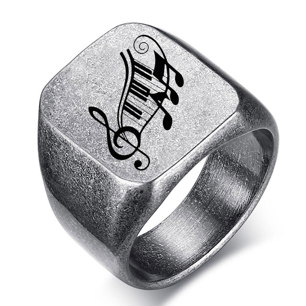 Music & Piano Ring