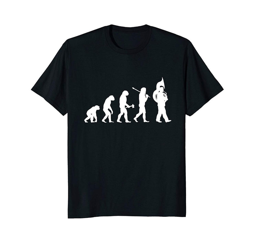 French Horn Player Evolution T-Shirt