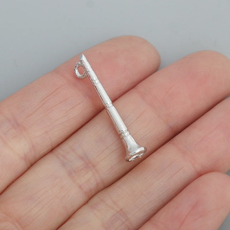 50pcs Clarinet Music Instrument Charm