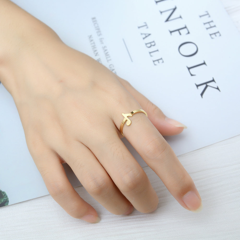 Exquisite Music Adjustable Ring