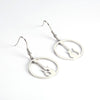 Free - Electric Guitar Round Earrings