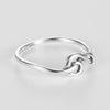 Treble Clef Silver Ring