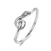 Treble Clef Silver Ring