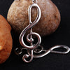 Free - Silver Music Notes Earrings
