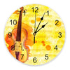 Music Sheet Violin Wall Clock