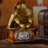 Retro Gramophone Music Box Ornament