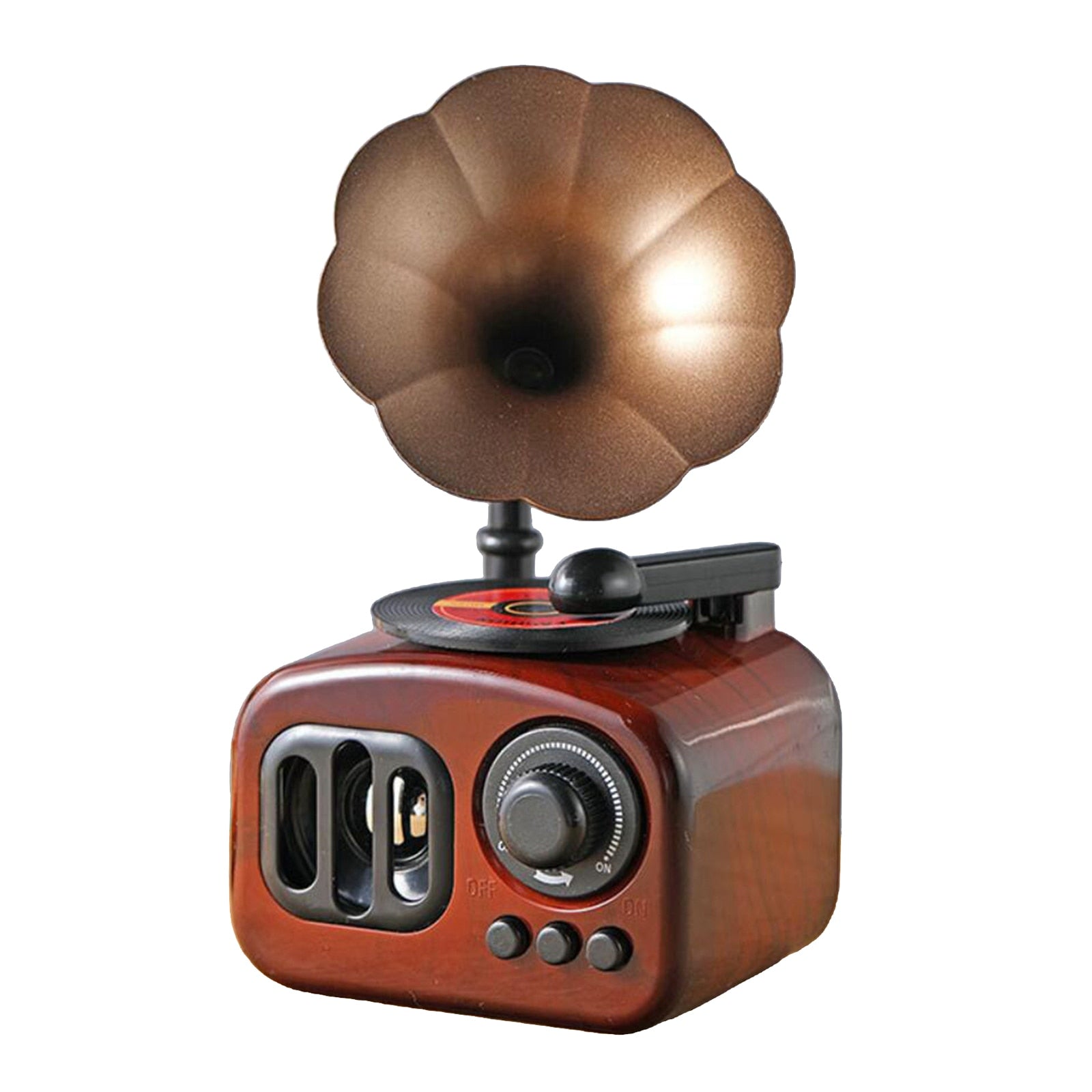 Retro Phonograph Music Box