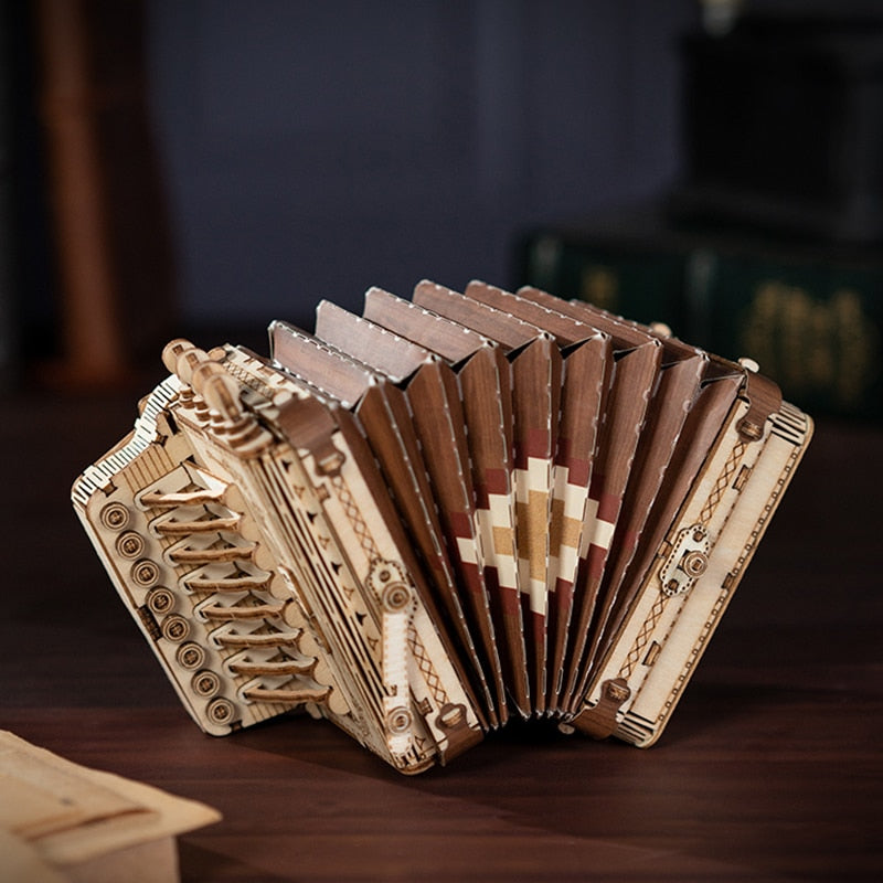 3D Music Instrument Wooden Puzzle - { shop_name }} - Review