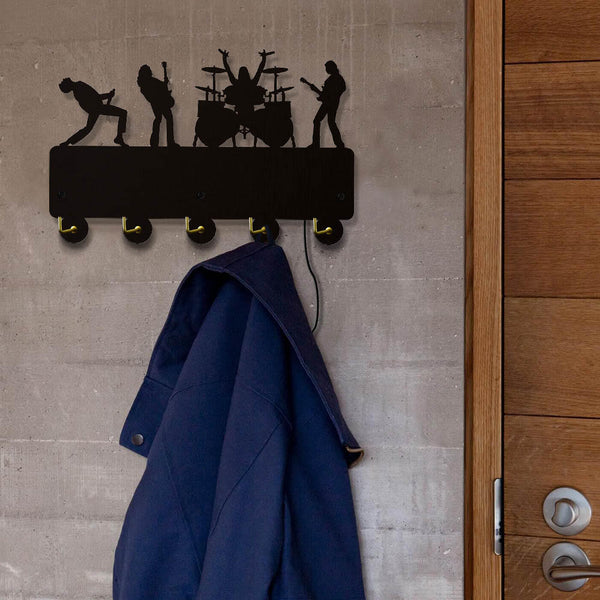 Rock Band Decor LED Hook - Artistic Pod